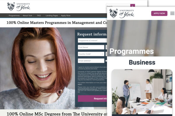 UniversityofYorkOnline-website