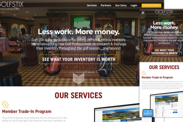golfstix-website